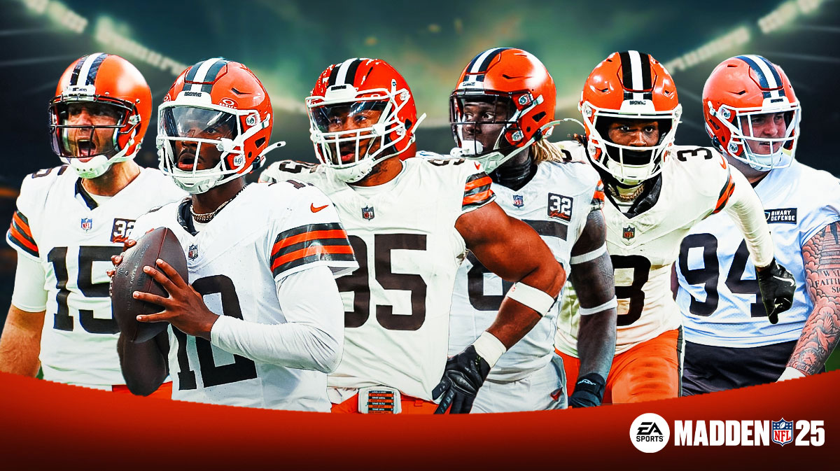 amal Murray, Aaron Gordon, Christian Braun, Tim Hardaway Jr., and Bruce Brown in the Nuggets jersey with the 2K26 logo at the top with a question mark.