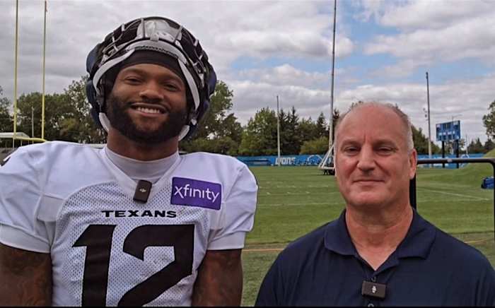 ‘Shock the world’ Texans’ Michigan man Nico Collins says tandem with C.J. Stroud ‘like taking candy from a baby’