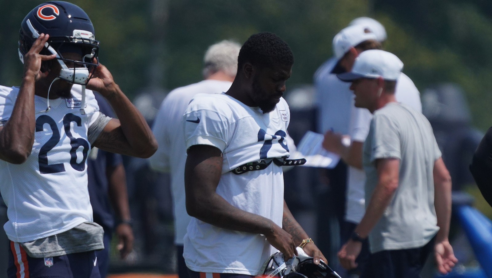 Bears' Tyrique Stevenson learning from mistakes and moving forward