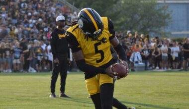 Steelers Secondary Attacks in Waves