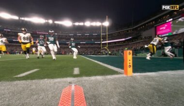 Steelers Eagles scuffle Darnell Washington Darius Slay