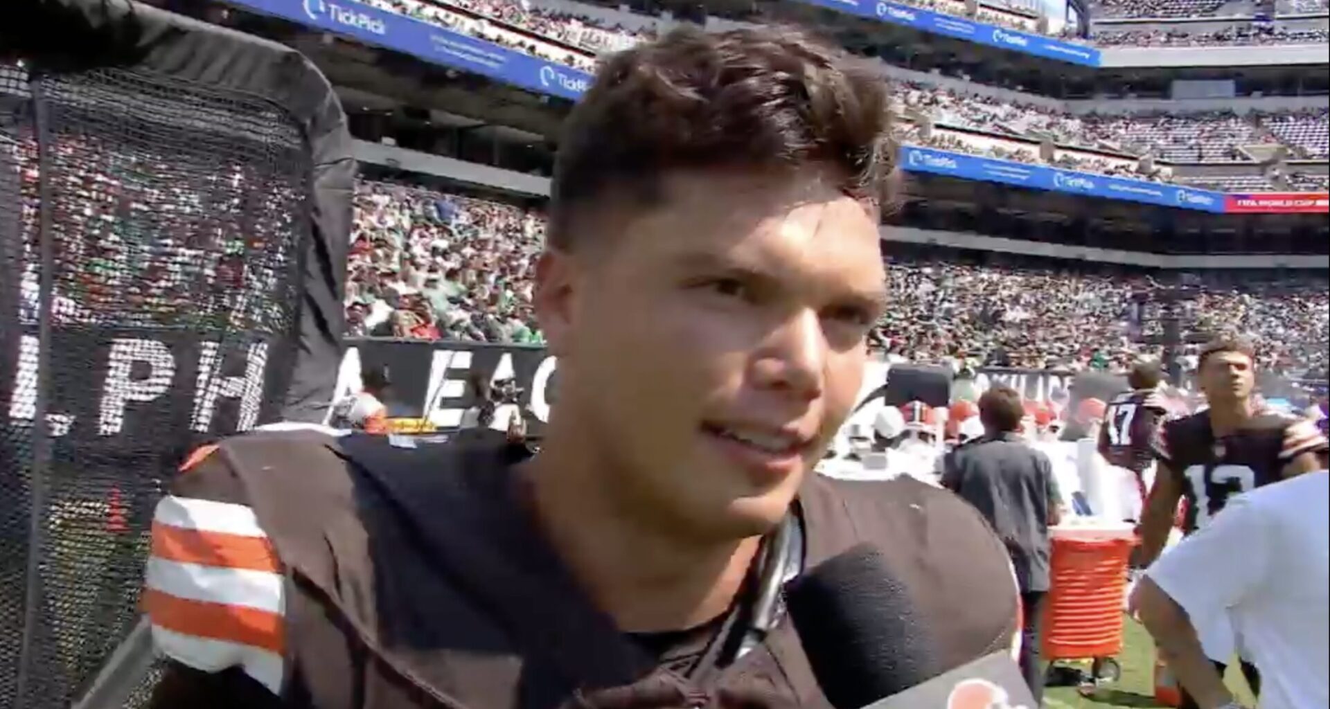 NFL official accounts share misleading Dillon Gabriel quote