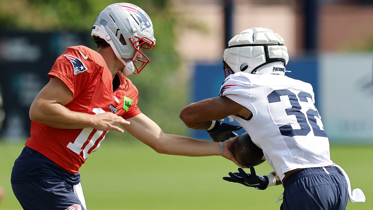 TreVeyon Henderson electric in joint practice No. 1 – NBC Boston