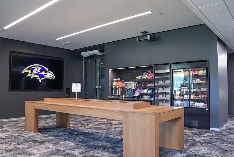 Ravens practice facility