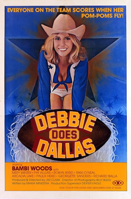 Movie poster for "Debbie Does Dallas"