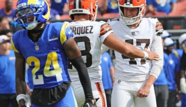 Do the Browns have a kicking problem? Hopkins misses again in preseason finale