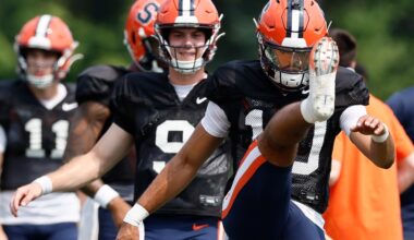 Syracuse quarterback battle: Fran Brown 'hoping for a huge step’