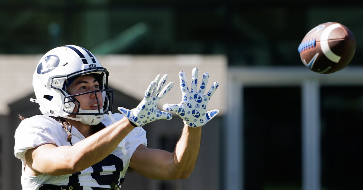 Tiger Bachmeier elevates BYU's receivers group – Deseret News