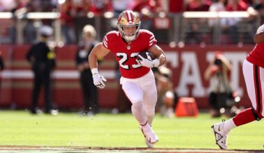 Christian McCaffrey falls in 2025 rankings