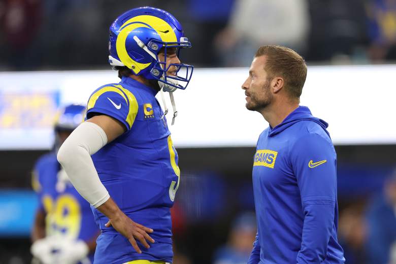 Matthew Stafford and Sean McVay