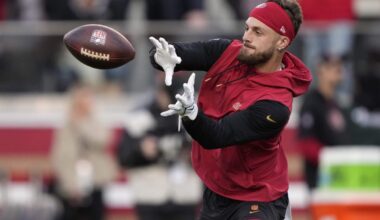 With uncertainty in 49ers’ receiver room, Ricky Pearsall could hold fantasy value
