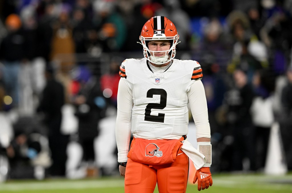 Cleveland Browns player wearing number 2.