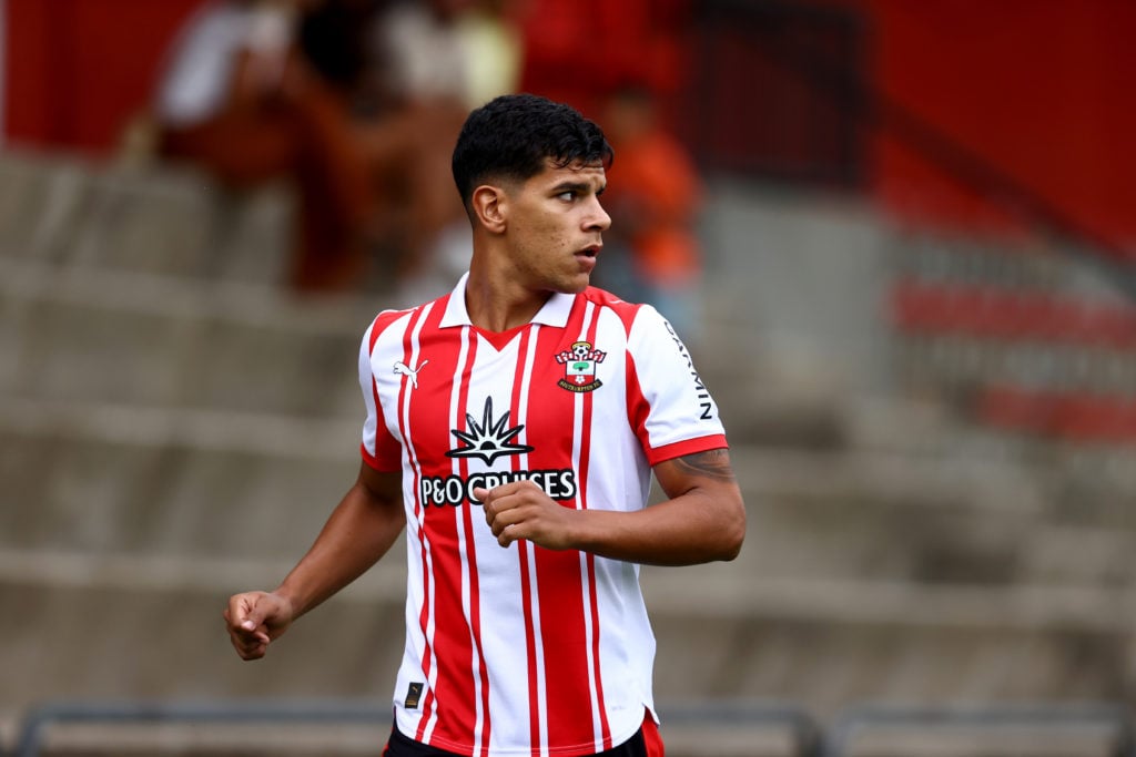 Mateus Fernandes during Southampton Pre-Season Friendly