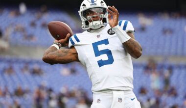 Anthony Richardson returns to Colts practice after preseason finger injury