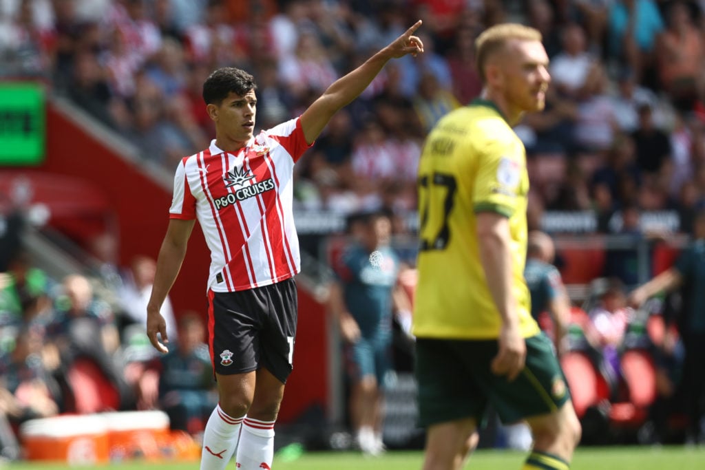 Mateus Fernandes points the way forward as he helps Southampton beat Wrexham