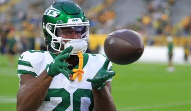 Jets want to use Breece Hall more as a pass catcher. That’s good news for fantasy owners