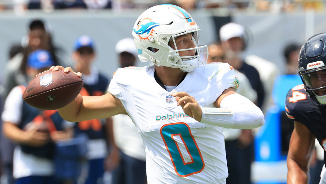 Zach Wilson Miami Dolphins preseason...