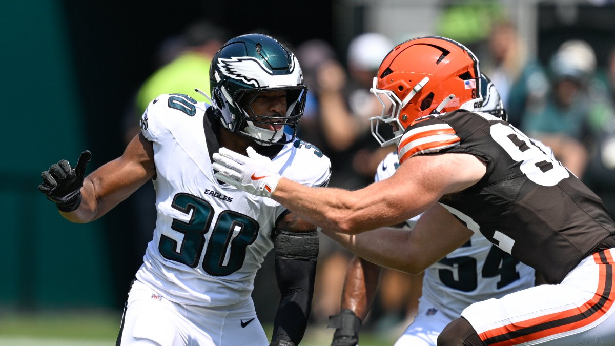 Eagles linebackers performance vs. Browns – NBC Sports Philadelphia