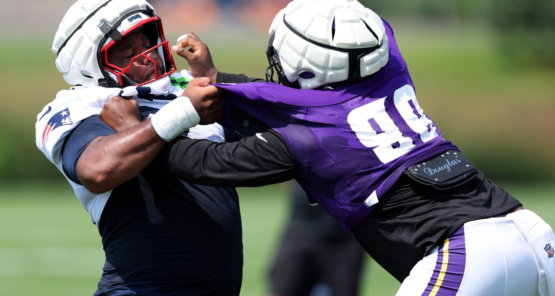New England Patriots and Minnesota Vikings Joint Practice