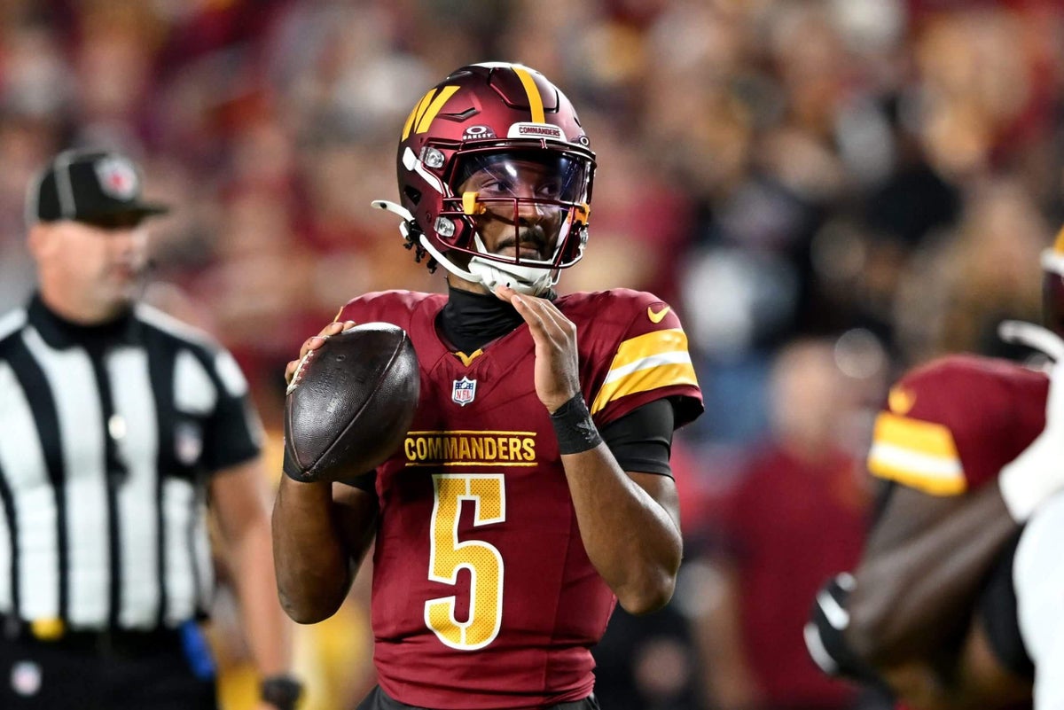 Jayden Daniels confident Commanders, star WR Terry McLaurin will end stalemate