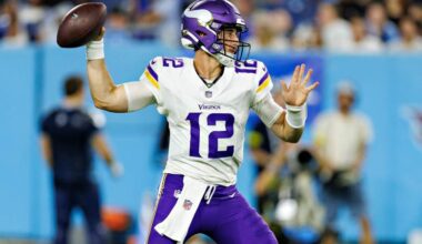 Vikings HC Kevin O'Connell Praises Max Brosmer After Preseason Start