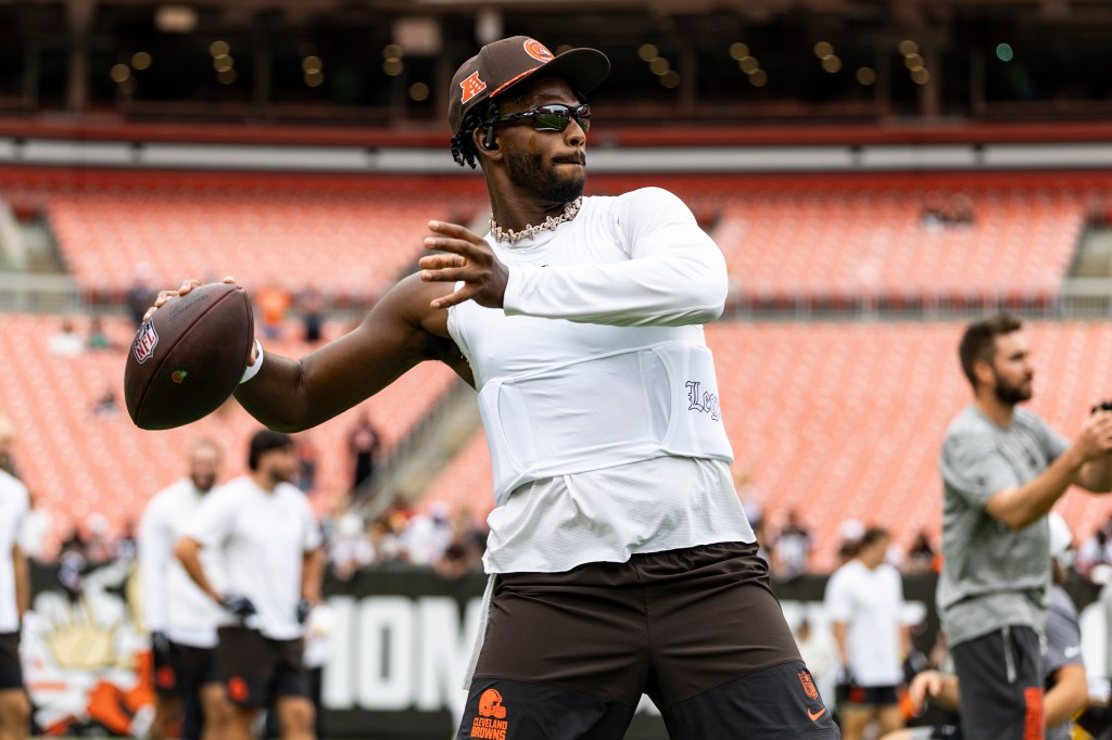 Shedeur Sanders was drafted in the fifth round of the NFL Draft in April. 