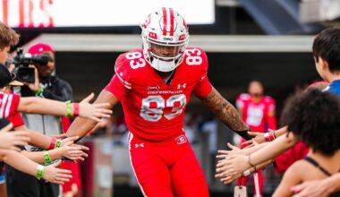 Braylon Sanders in action