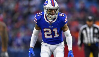 Jordan Poyer in action