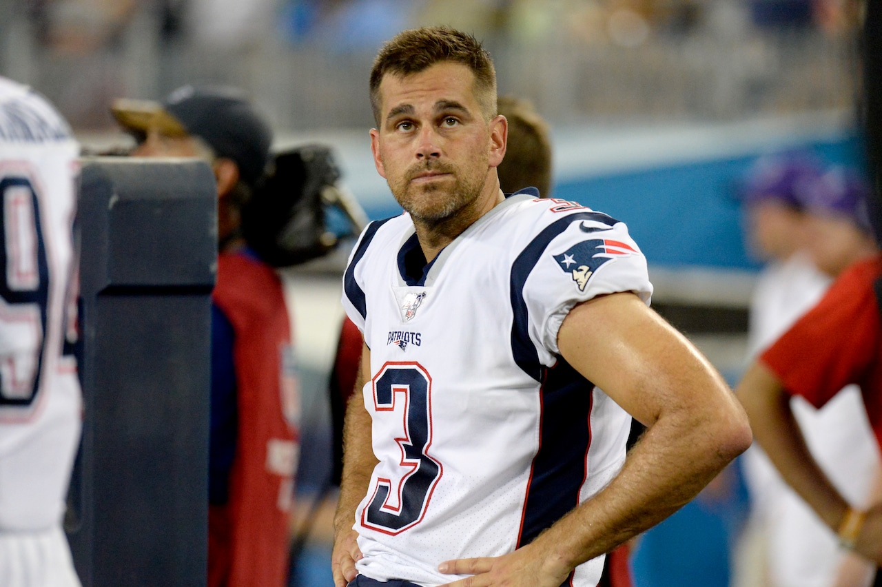 Where is Stephen Gostkowski, clutch kicker and Patriots’ all-time scoring leader?