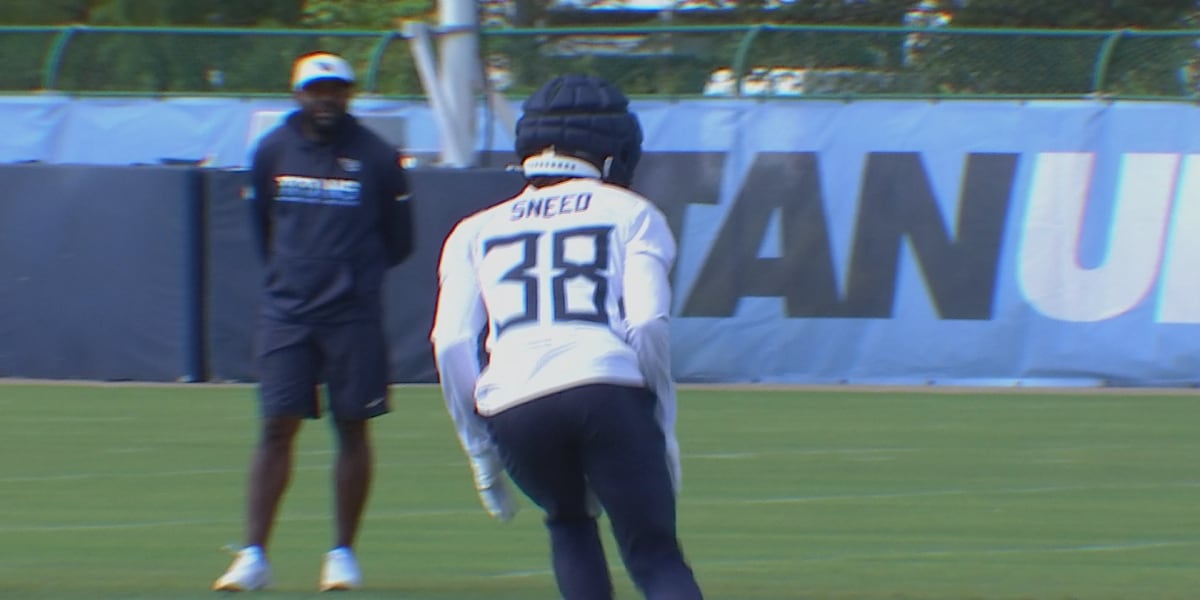 Titans cornerback L’Jarius Sneed returns to practice
