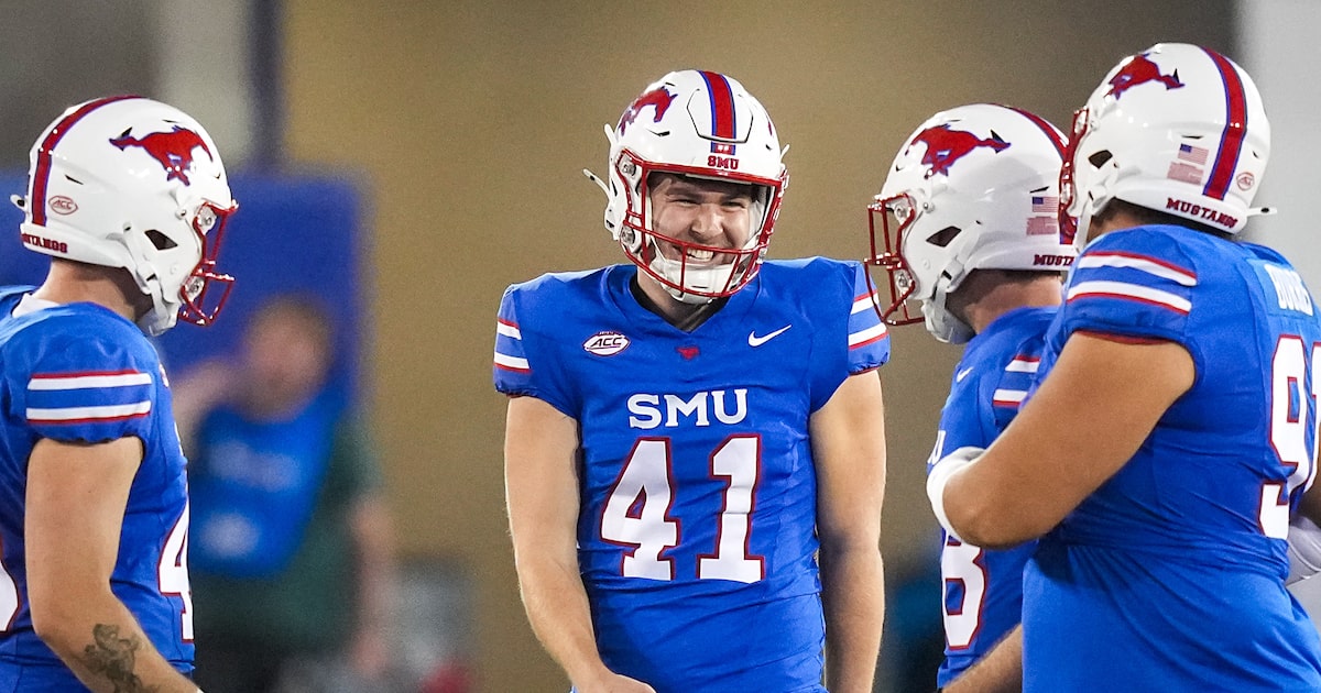 SMU safety Isaiah Nwokobia, kicker Collin Rogers receive preseason All-ACC honors