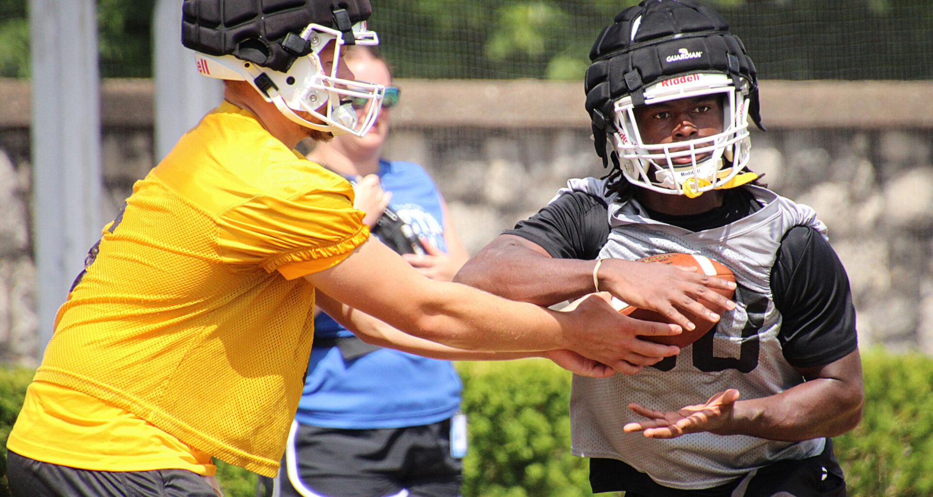 Photo gallery: QU football team goes through paces of first practice of fall camp