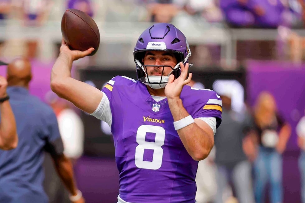 The Minnesota Vikings traded QB Sam Howell to the Philadelphia Eagles on Sunday, Aug. 24.