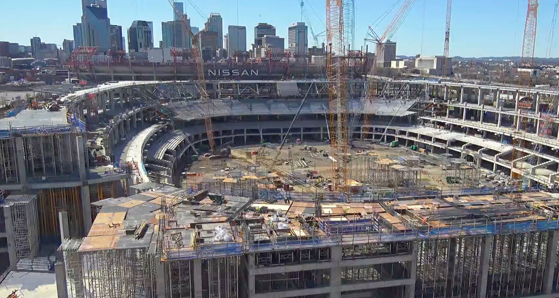 Historic NFL franchise's new $2.2 billion stadium taking shape ahead of move after 28 years in old much-loved home
