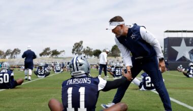 Brian Schottenheimer expresses optimism in Micah Parsons’ availability for Cowboys-Eagles