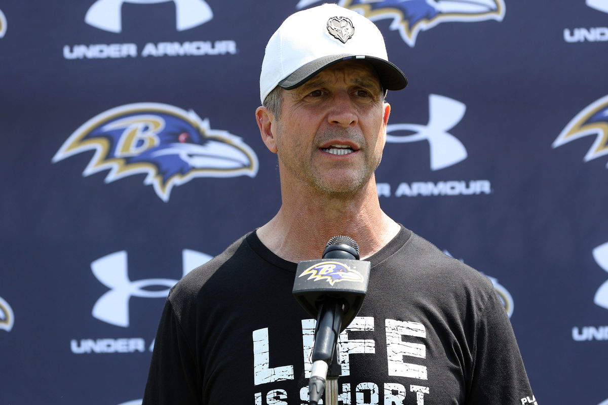 John Harbaugh Eyes Roster Change After Losing 3 Ravens to Injuries