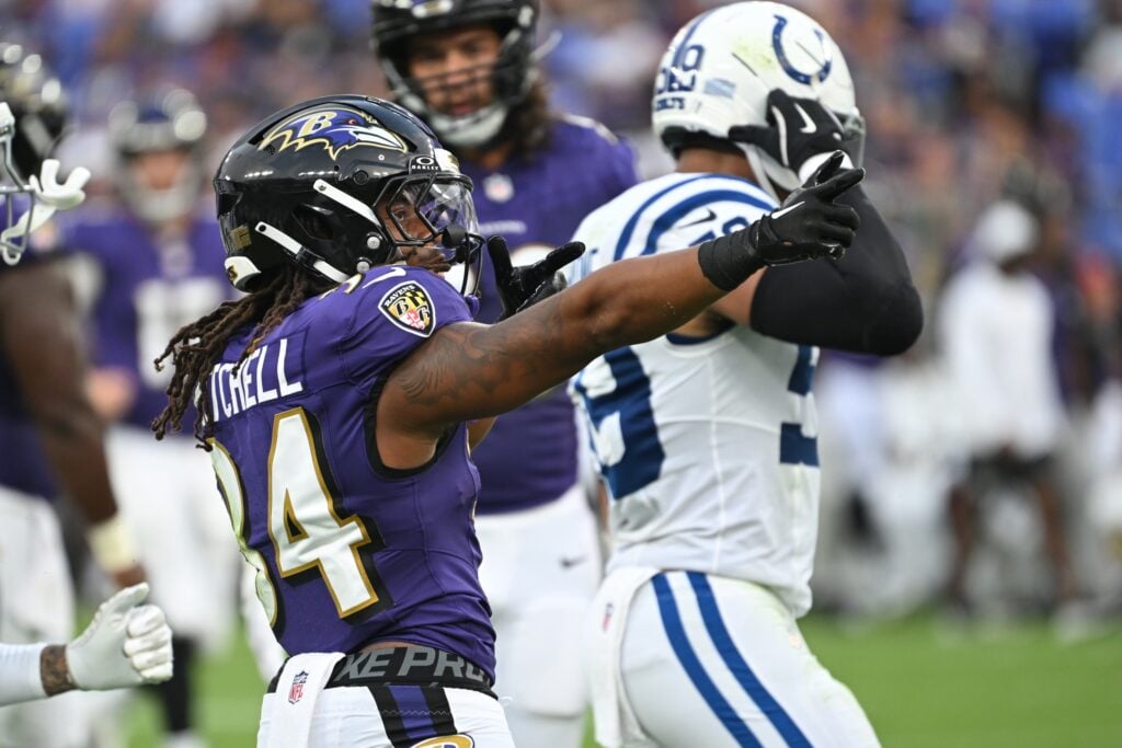 Keaton Mitchell Ravens Trade