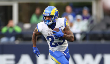 NFC West Check-In Los Angeles Rams Kyren Williams...