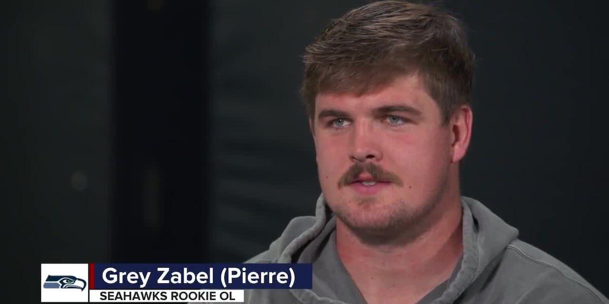 Grey Zabel soaking in his rookie experience with Seattle Seahawks