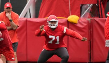 Chiefs offensive lineman Josh Simmons could have inside track to start week one