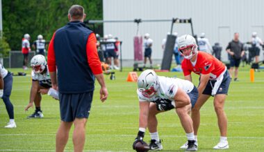 Patriots coach Mike Vrabel ‘force-feeding’ Drake Maye leadership skills – NBC Sports Boston