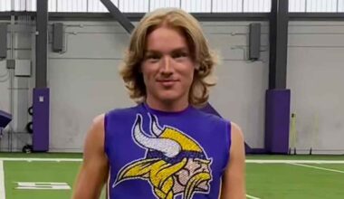 Male Vikings Cheerleader Shuts Down Haters While Making NFL Debut
