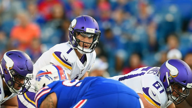 Kyle Sloter - NFL Preseason - Minnesota Vikings at Buffalo Bills