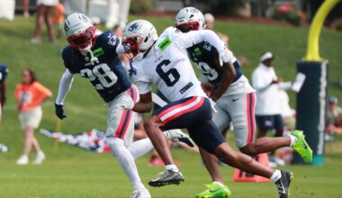 Young Patriots receiver relishes new role and opportunity