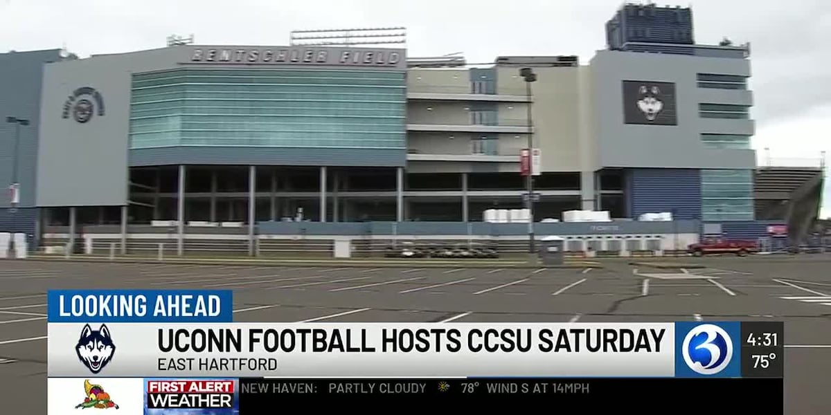 Rentschler Field prepares for UConn football after first concert in 18 years