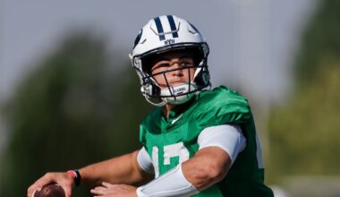 Bear Bachmeier's high school coach not surprised he's QB1 at BYU – Deseret News