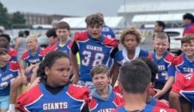 Watertown Pop Warner team scores