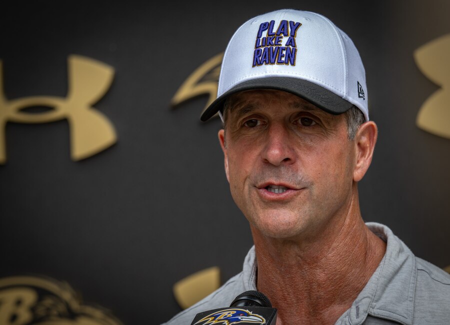 As injuries to Ravens' secondary mount, John Harbaugh isn’t concerned