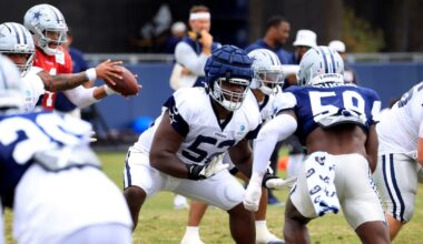 Cowboys’ first-round pick Tyler Booker to make preseason debut vs. Ravens