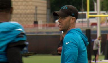 An up and down joint practice for the Carolina Panthers vs Cleveland